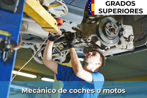 Mecánico de coches o motos