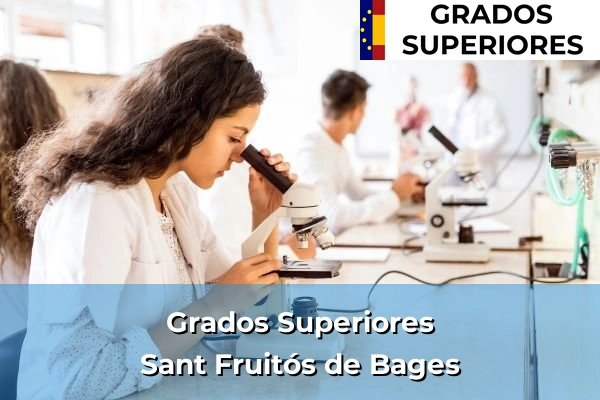Grado Superior en Calonge 234 Grado Superior en Sant Fruitós de Bages